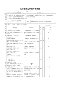 体育【科学版】小学三年级《第11课 小足球：曲线运球接力赛》教学设计1
