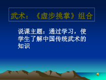 体育【科学版】小学三年级《武术：组合动作练习》PPT课件2