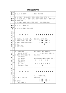 体育【科学版】小学三年级《小足球：脚内侧传球》教学设计3