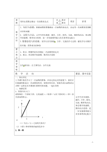 《4.4 用待定系数法确定一次函数表达式》教学设计3-八年级下册数学湘教版