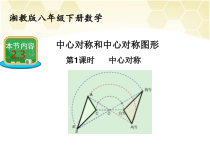 《2.3中心对称》PPT课件1-八年级下册数学湘教版