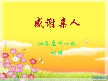 心理健康【闽教版】五年级下册第十三课《感谢亲人1》PPT课件