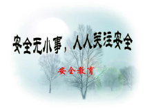 健康教育【武汉版】一年级第十三课《用电的安全1》PPT课件