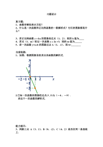 《4.4 用待定系数法确定一次函数表达式》课后习题-八年级下册数学湘教版