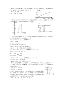 《4.5分段函数》课后习题-八年级下册数学湘教版