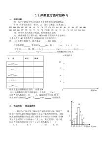 《5.2 频数直方图》课后习题-八年级下册数学湘教版