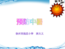 健康教育【武汉版】六年级第二十一课《预防中暑3》PPT课件