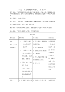 《2.3 一元二次方程根的判别式》教学设计4-九年级上册数学湘教版