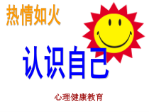 心理健康【全国通用】六年级下册《认识自我(心理健康教育 )》PPT课件(共10页)