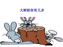 音乐【人教版新课标】三年级上册第六单元《大树桩你有几岁》PPT课件 (共18页)