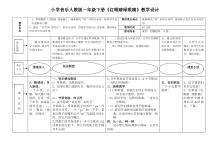 音乐【人教新课标】一年级下册《唱歌　红眼睛　绿眼睛》教学设计