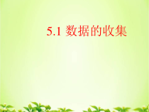 《5.1 数据的收集》PPT课件3-七年级上册数学沪科版