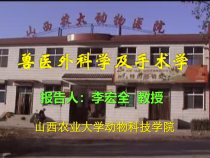 兽医外科学及手术学课件