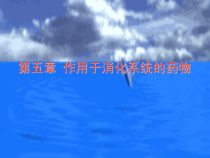 兽医药理学课件(5章)作用于消化系统的药物
