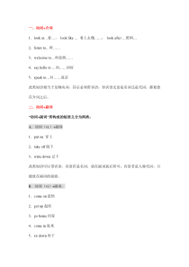 初中英语常用语法汇总