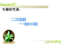 《求几何面积问题》PPT课件1-九年级上册数学沪科版