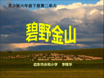 音乐【苏少版】六年级下册《听：牧歌 在那东山顶上》PPT课件2