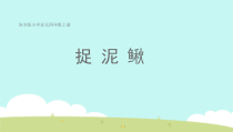 音乐【苏少版】四年级上册《唱：捉泥鳅 水花花，泥巴巴》PPT课件6