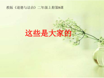 《9 这些是大家的》PPT课件2-统编五四制二年级上册道德与法治
