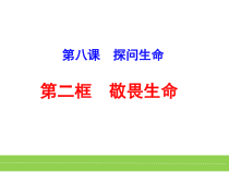《敬畏生命》PPT课件4-统编五四制六年级全册道德与法治