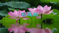 音乐【湘艺版】三年级下册《（演唱）彩莲船》PPT课件4