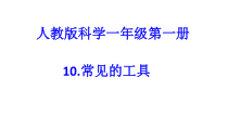科学【人教鄂教版】一年级上册10《常见的工具》PPT课件（共11页）