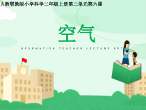 科学【人教鄂教版】二年级上册6《空气》PPT课件（共13页）