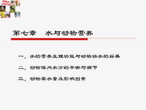 科学【人教版】小学三年级上册4.1《水与动物营养》PPT课件