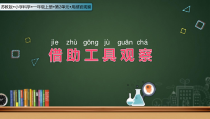 科学【苏教版】小学一年级上册第六课《借助工具观察》PPT课件1
