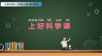 科学【苏教版】小学一年级上册第三课《上好科学课》PPT课件1