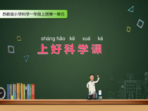 科学【苏教版】小学一年级上册第三课《上好科学课》PPT课件5