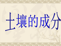 科学【苏教版】三年级上册4《土壤的成分》PPT课件(共30页)