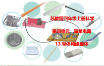 科学【苏教版】四年级上册13《导体和绝缘体》PPT课件