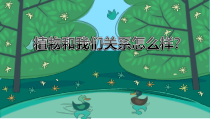 科学【湘科版】一年级下册4.3《植物和我们》优质课件（共15页）