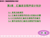 [工学]第3章汇编语言程序设计初步课件