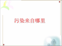科学【湘科版】六下《污染来自哪里》PPT课件 (6)
