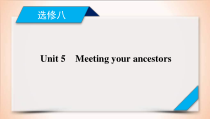 (人教版)高考英语一轮复习课件 选修8 Unit 5 (含详解)
