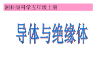 科学【湘科版】五年级上册《导体与绝缘体》PPT课件 (8)