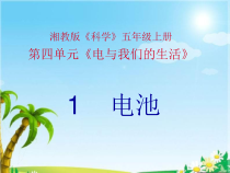科学【湘科版】五年级上册《电池》PPT课件 (18)