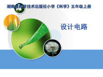 科学【湘科版】五年级上册《设计电路》PPT课件 (5)