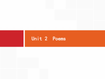 (人教版)高考英语一轮复习课件选修六预习案6.2 Unit 2　Poems (含答案)