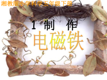 科学【湘科版】五年级下册《制作电磁铁》PPT课件4
