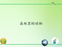 科学【粤教粤科版】三年级上册6《森林里的动物》PPT课件（共21页）
