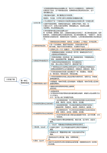 科学【2020新教科版】三年级下册第一单元知识点总结思维导图（A4版可打印）