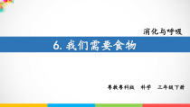 科学【粤教粤科版】三年级下册6《我们需要食物》PPT课件（27页含视频素材）