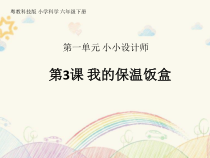 科学【2020新粤教版】六年级下册第3课《我的保温饭盒》ppt课件
