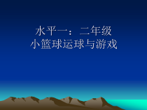 体育与健康【通用版】二年级《小篮球运球与游戏》PPT课件(共19页)