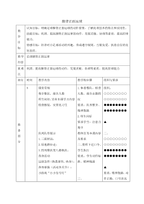 体育与健康【通用版】三年级《脚背正面运球》教学设计