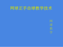 体育与健康【通用版】五年级《网球》PPT课件(共17页)