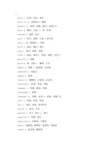 高考英语完形填空重点高频词